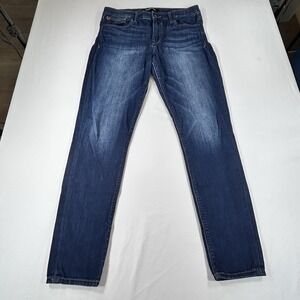 Express Legging Mid Rise Size 8R  Women's Jeans Zip Fly Super Soft Dark Wash